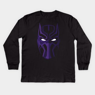 The King of Wakanda Kids Long Sleeve T-Shirt